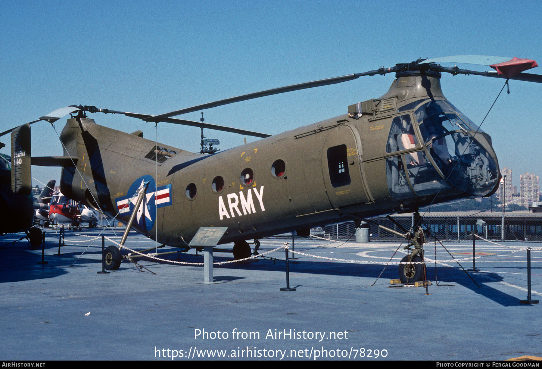 Aircraft Photo of 55-4140 / 54140 | Vertol H-21C Shawnee | USA - Army | AirHistory.net #78290