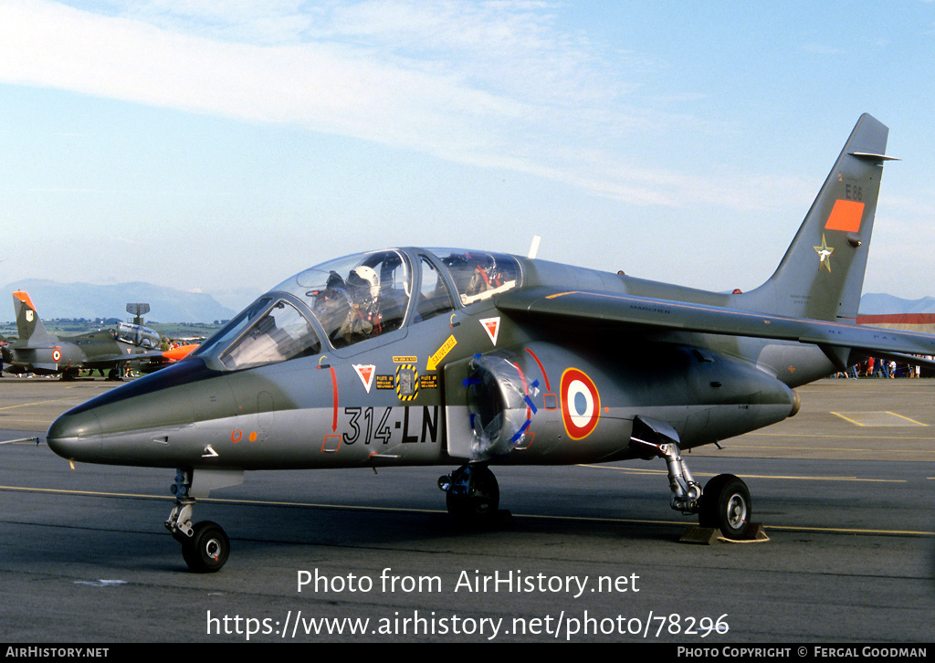 Aircraft Photo of E86 | Dassault-Dornier Alpha Jet E | France - Air Force | AirHistory.net #78296