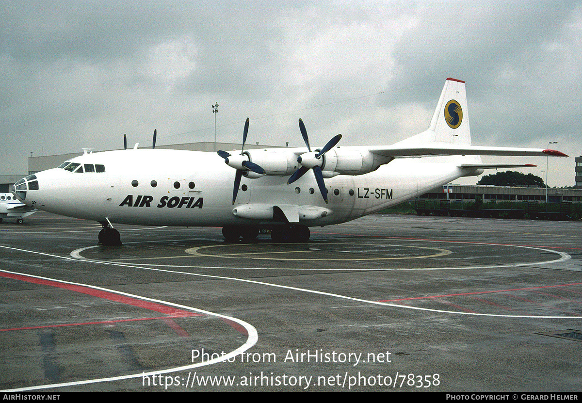 Aircraft Photo of LZ-SFM | Antonov An-12BP | Air Sofia | AirHistory.net #78358