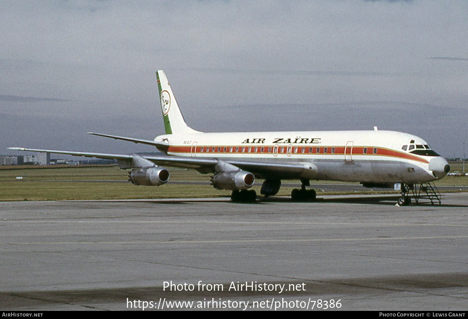 Aircraft Photo of 9Q-CLF | Douglas DC-8-32 | Air Zaire | AirHistory.net #78386