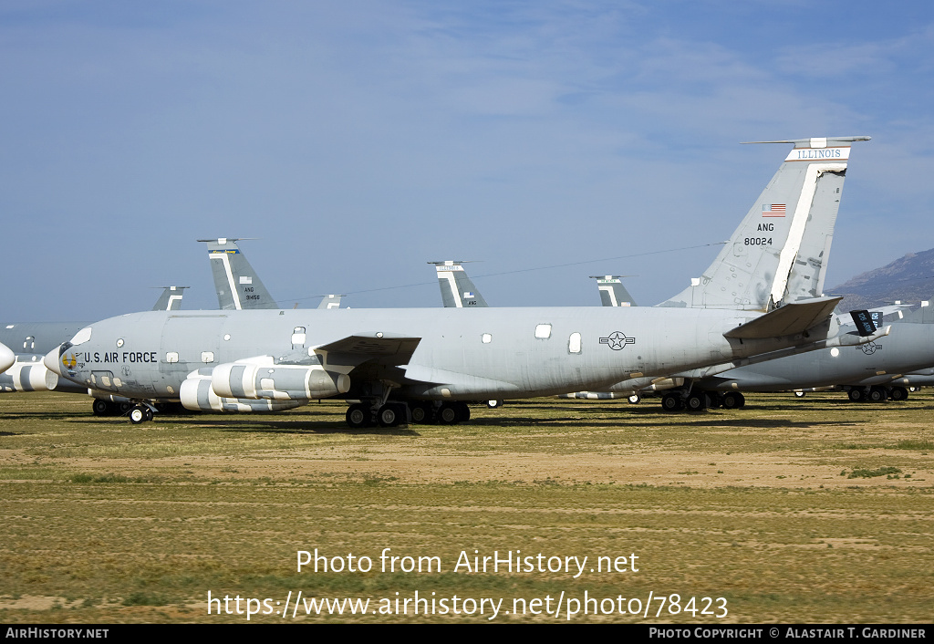 Aircraft Photo of 58-0024 / 80024 | Boeing KC-135E Stratotanker | USA - Air Force | AirHistory.net #78423