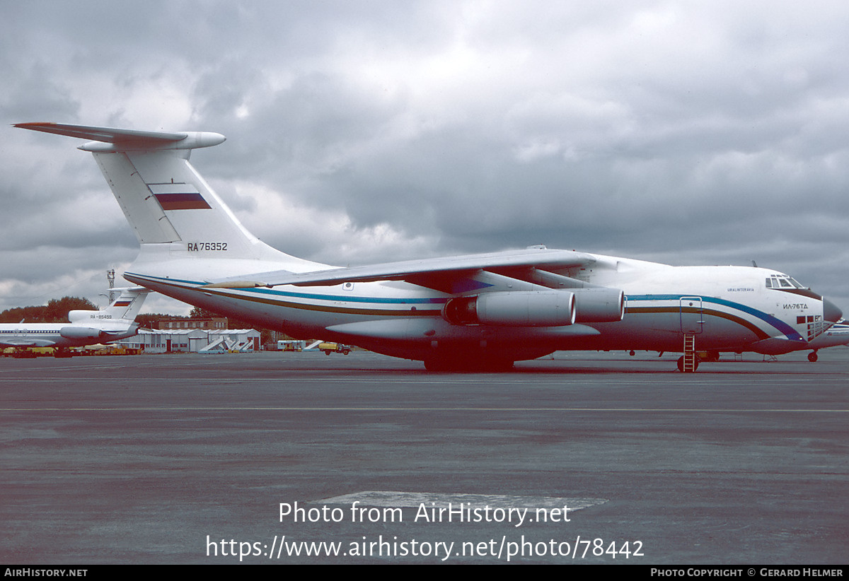 Aircraft Photo of RA-76352 | Ilyushin Il-76TD | Uralinteravia | AirHistory.net #78442