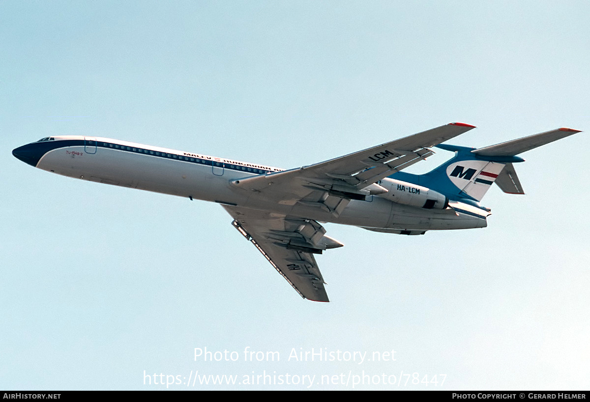 Aircraft Photo of HA-LCM | Tupolev Tu-154B-2 | Malév - Hungarian Airlines | AirHistory.net #78447