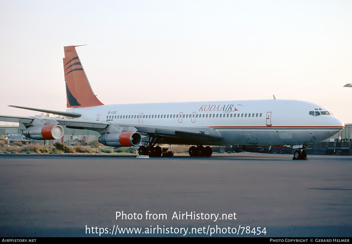 Aircraft Photo of 9L-LDU | Boeing 707-373C | Koda Air Cargo | AirHistory.net #78454