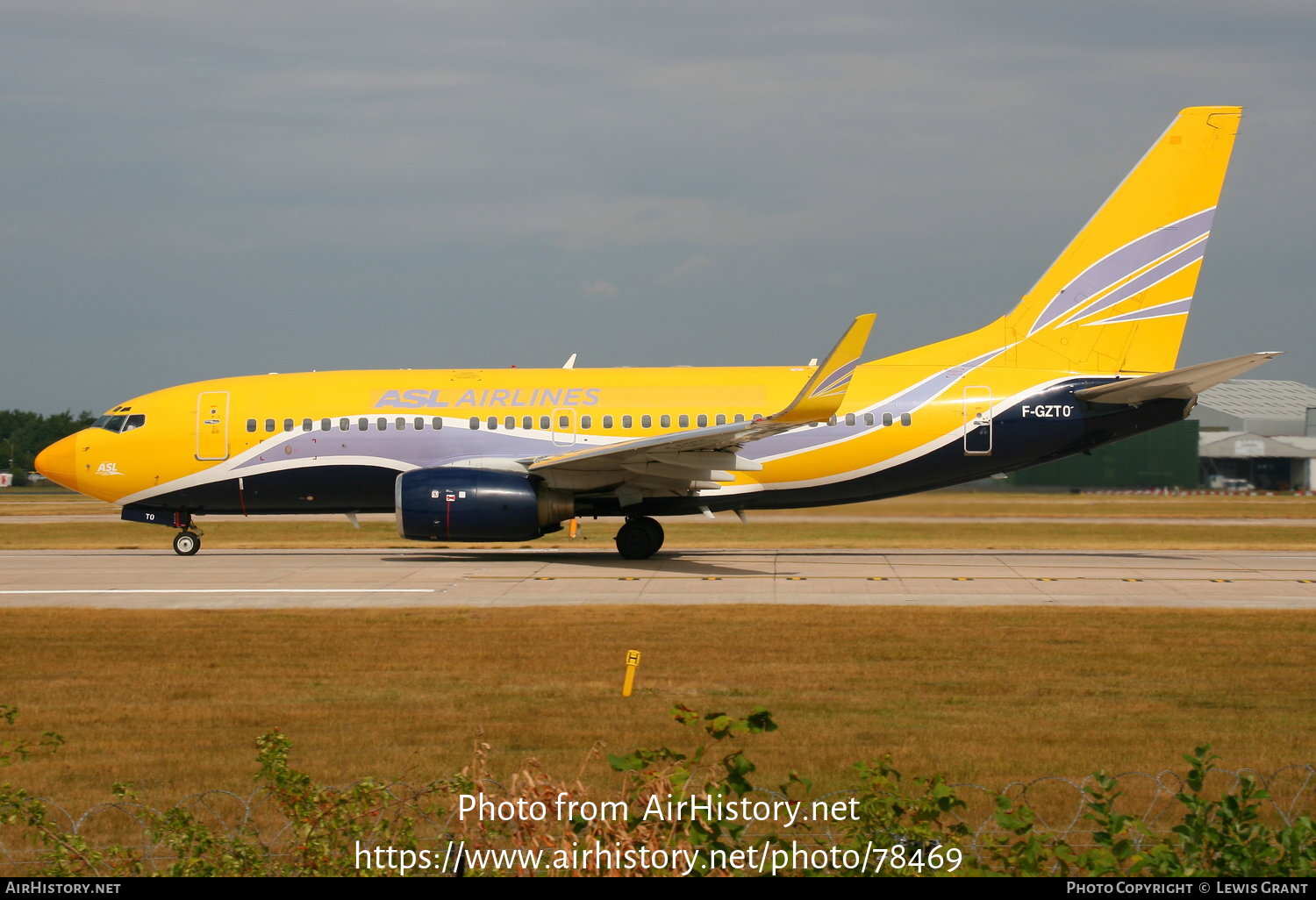 Aircraft Photo of F-GZTO | Boeing 737-73S | ASL Airlines | AirHistory.net #78469