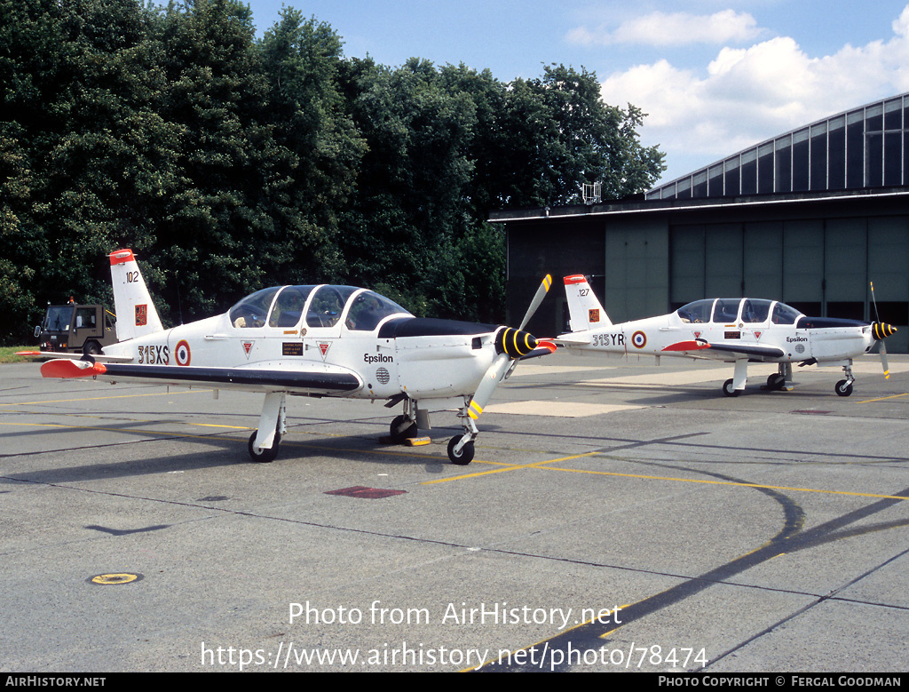 Aircraft Photo of 102 | Socata TB-30 Epsilon | France - Air Force | AirHistory.net #78474