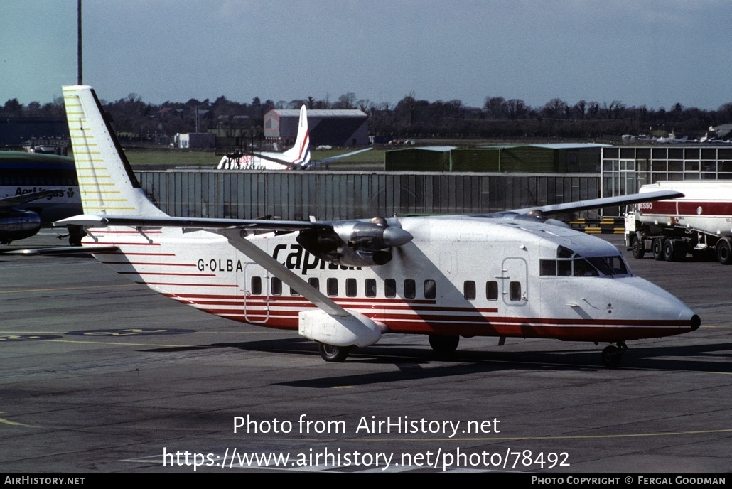 Aircraft Photo of G-OLBA | Short 360-300 | Capital Airlines | AirHistory.net #78492