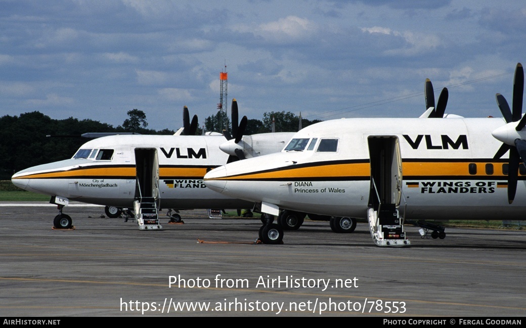 Aircraft Photo of OO-VLK | Fokker 50 | VLM Airlines | AirHistory.net #78553