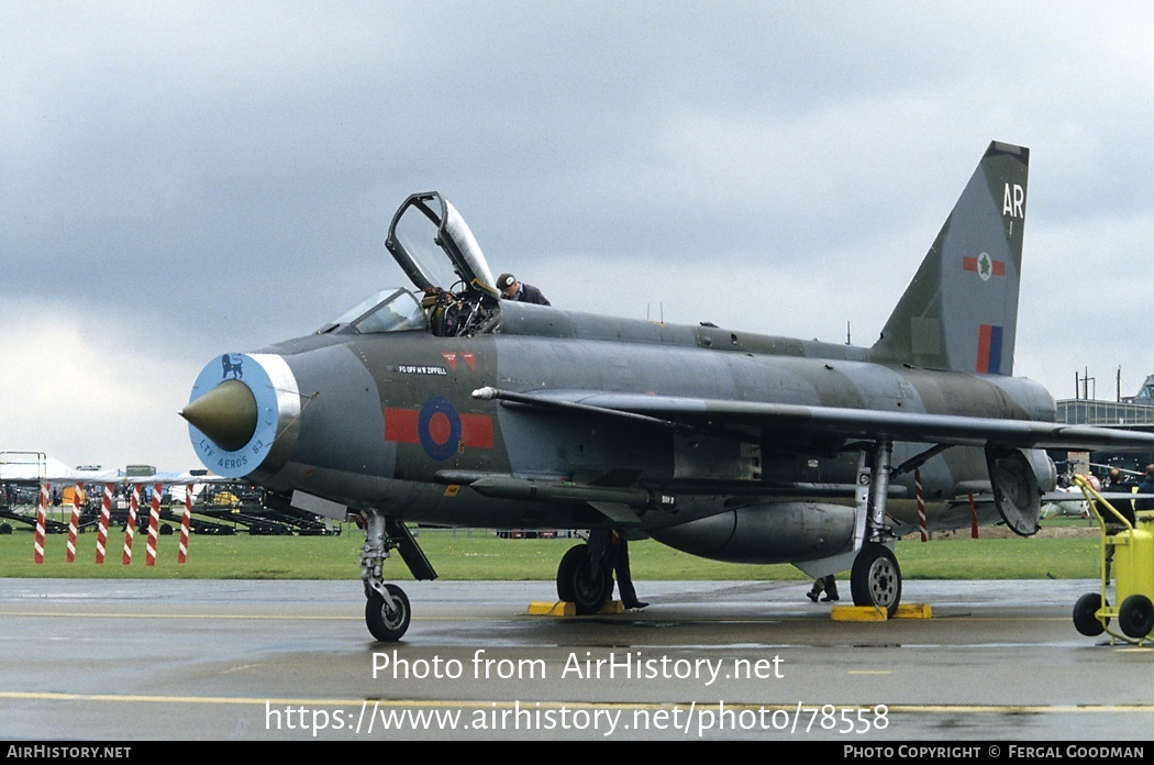 Aircraft Photo of XP764 | English Electric Lightning F3 | UK - Air Force | AirHistory.net #78558