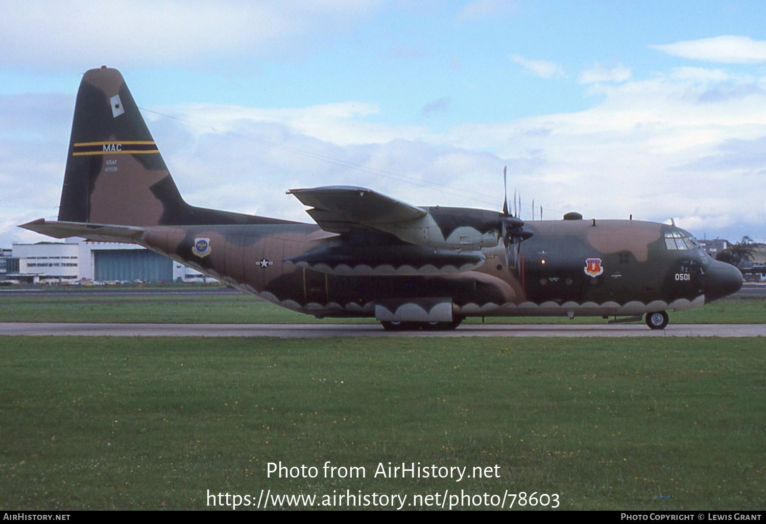 Aircraft Photo of 64-0501 / 40501 | Lockheed C-130E Hercules (L-382) | USA - Air Force | AirHistory.net #78603