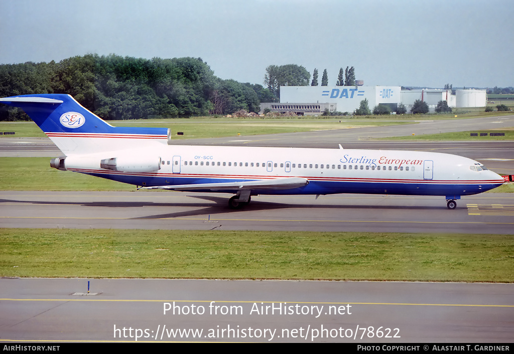 Aircraft Photo of OY-SCC | Boeing 727-212/Adv | Sterling European Airlines | AirHistory.net #78622