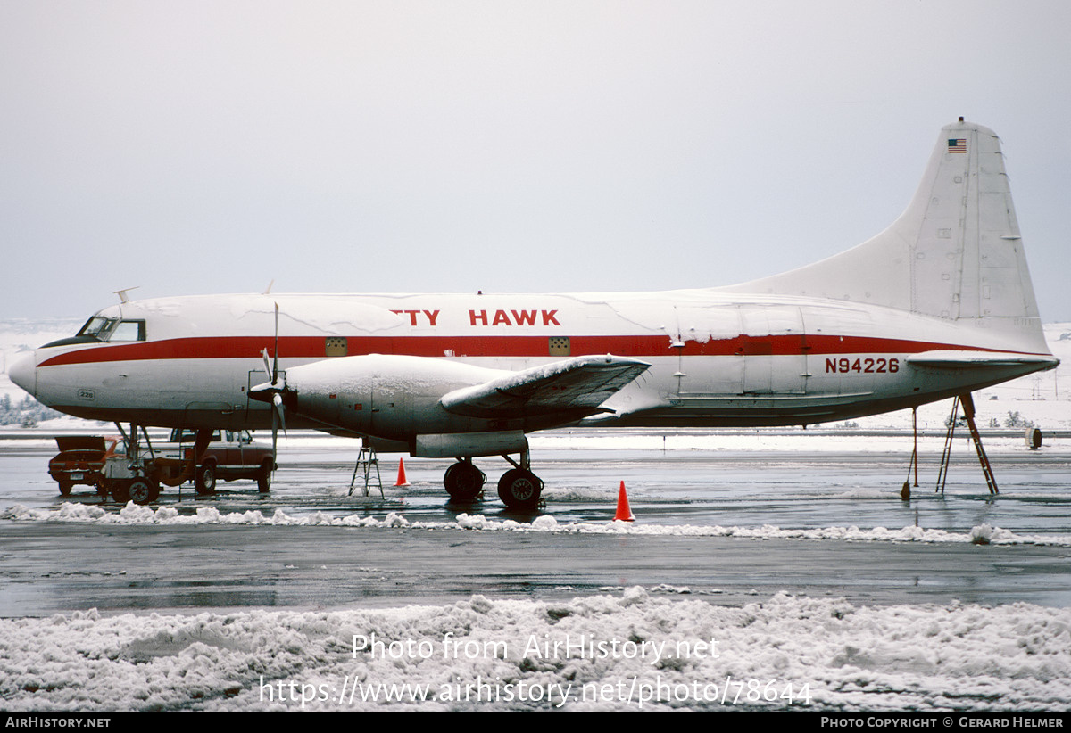 Aircraft Photo of N94226 | Convair 600/F | Kitty Hawk AirCargo - KHA | AirHistory.net #78644