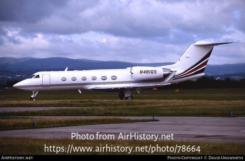 Aircraft Photo of N481QS | Gulfstream Aerospace G-IV Gulfstream IV-SP | AirHistory.net #78664