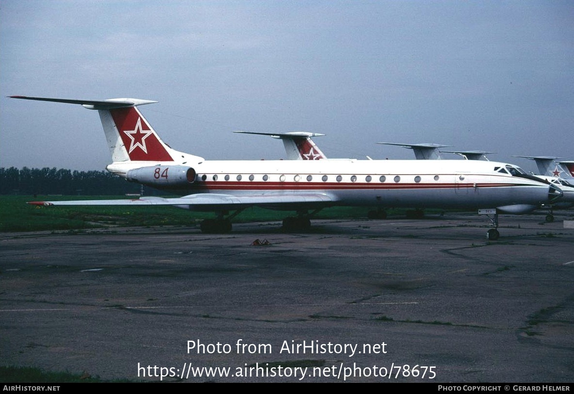 Aircraft Photo of 84 red | Tupolev Tu-134Sh-1 | Russia - Air Force | AirHistory.net #78675