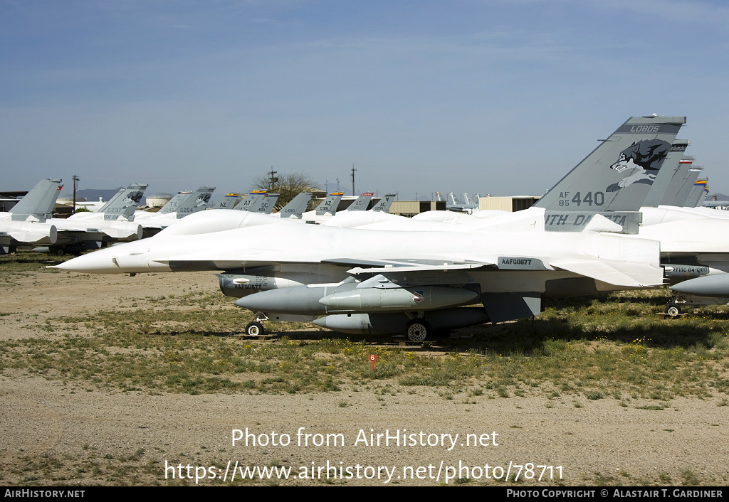 Aircraft Photo of 85-1440 / AF85-440 | General Dynamics F-16C Fighting Falcon | USA - Air Force | AirHistory.net #78711