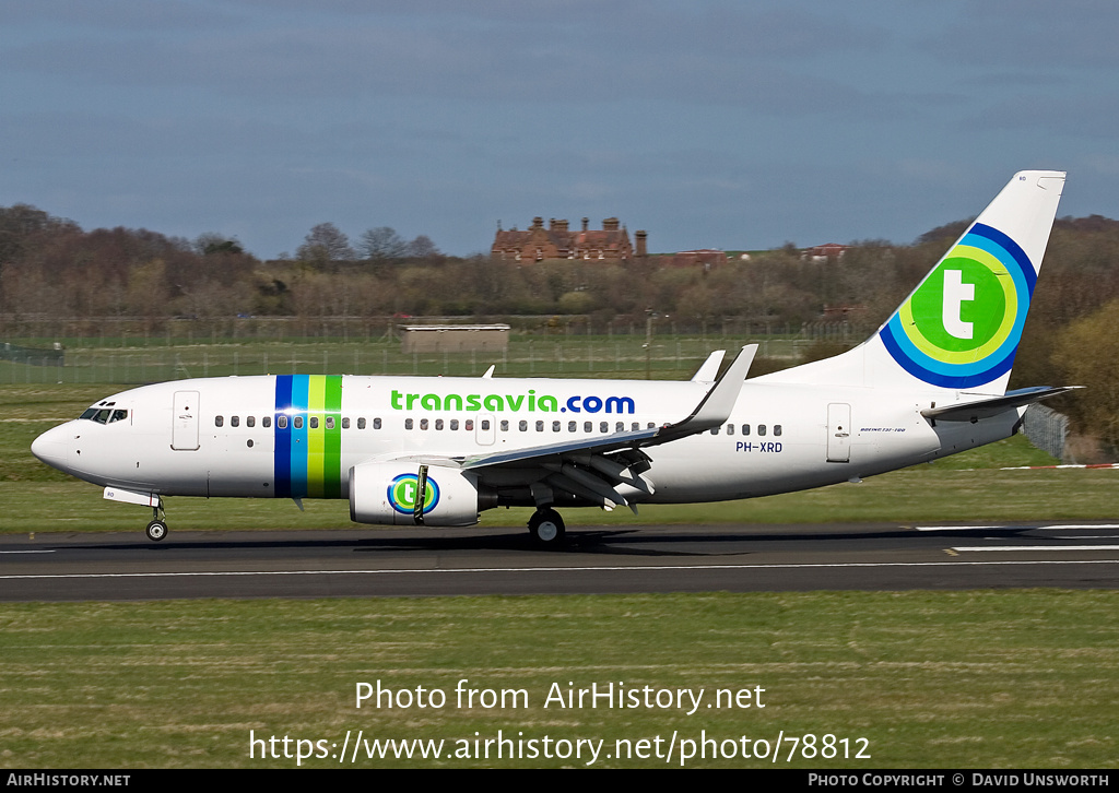 Aircraft Photo of PH-XRD | Boeing 737-7K2 | Transavia | AirHistory.net #78812