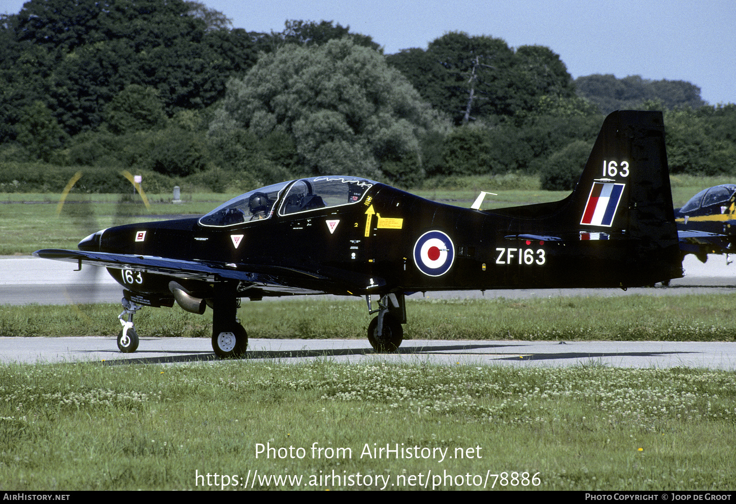 Aircraft Photo of ZF163 | Short S-312 Tucano T1 | UK - Air Force | AirHistory.net #78886