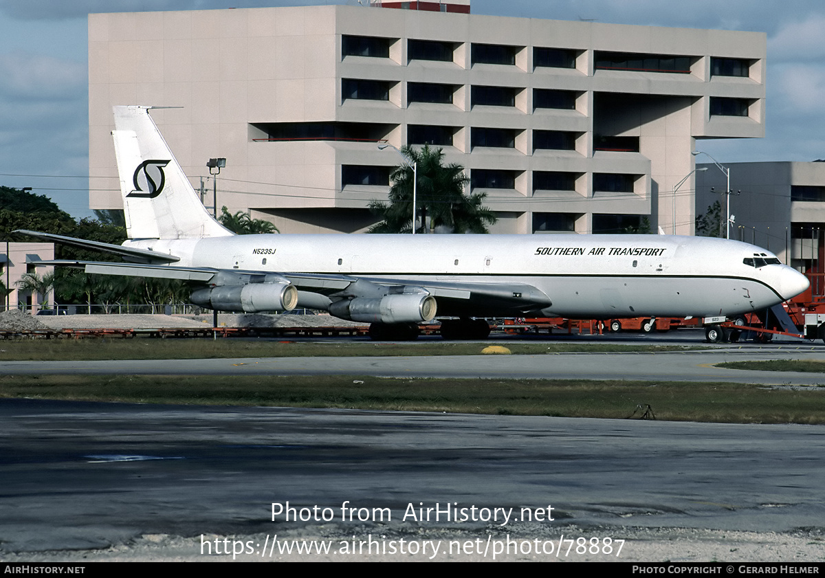 Aircraft Photo of N523SJ | Boeing 707-369C | Southern Air Transport | AirHistory.net #78887