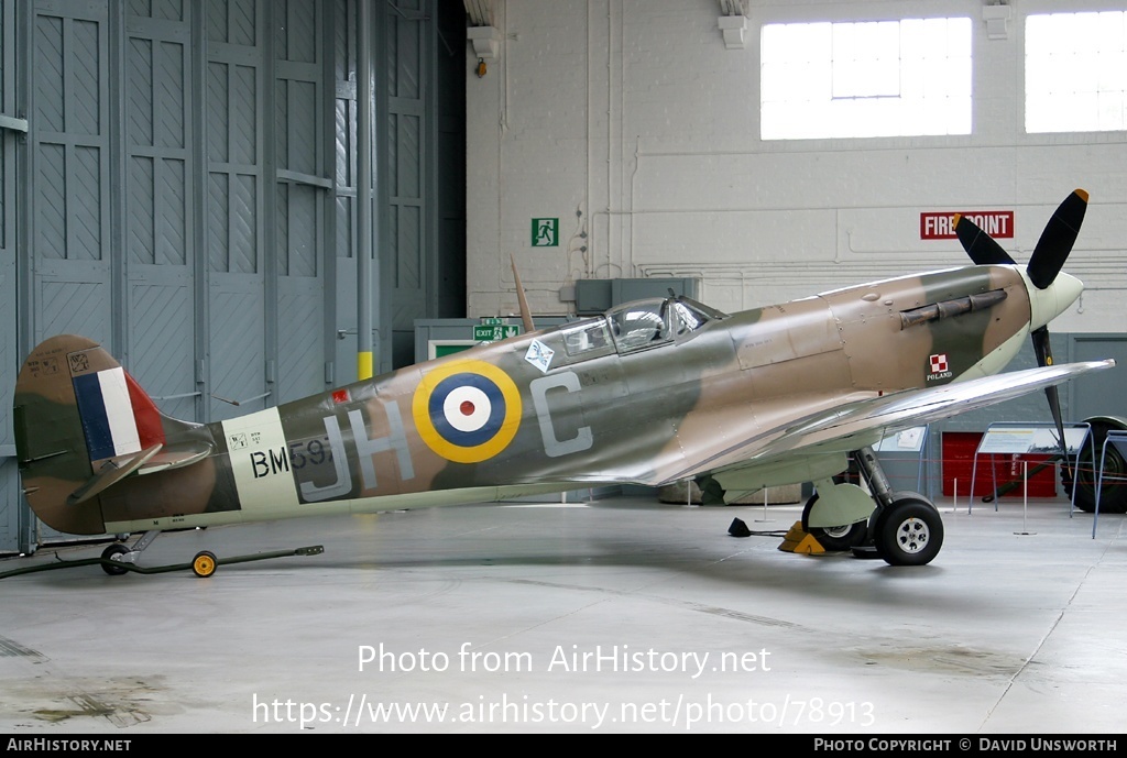 Aircraft Photo of G-MKVB / BM597 | Supermarine 349 Spitfire LF5B | UK - Air Force | AirHistory.net #78913