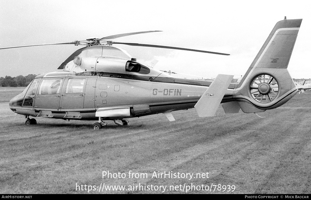 Aircraft Photo of G-DFIN | Aerospatiale SA-365N Dauphin 2 | AirHistory.net #78939