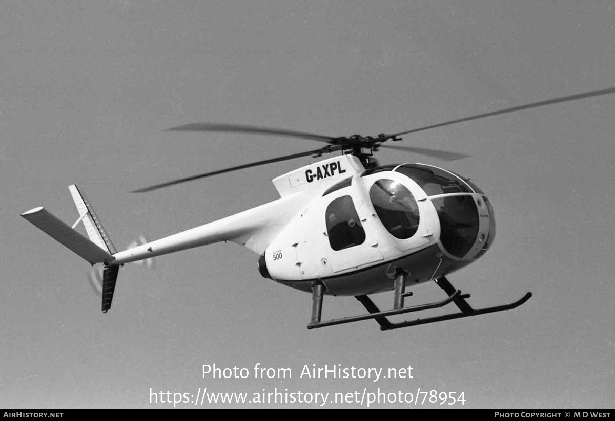 Aircraft Photo of G-AXPL | Hughes 500C (369HS) | AirHistory.net #78954