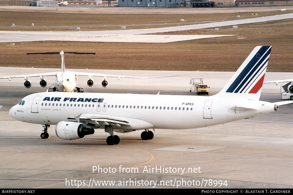 Aircraft Photo of F-GFKS | Airbus A320-211 | Air France | AirHistory.net #78994