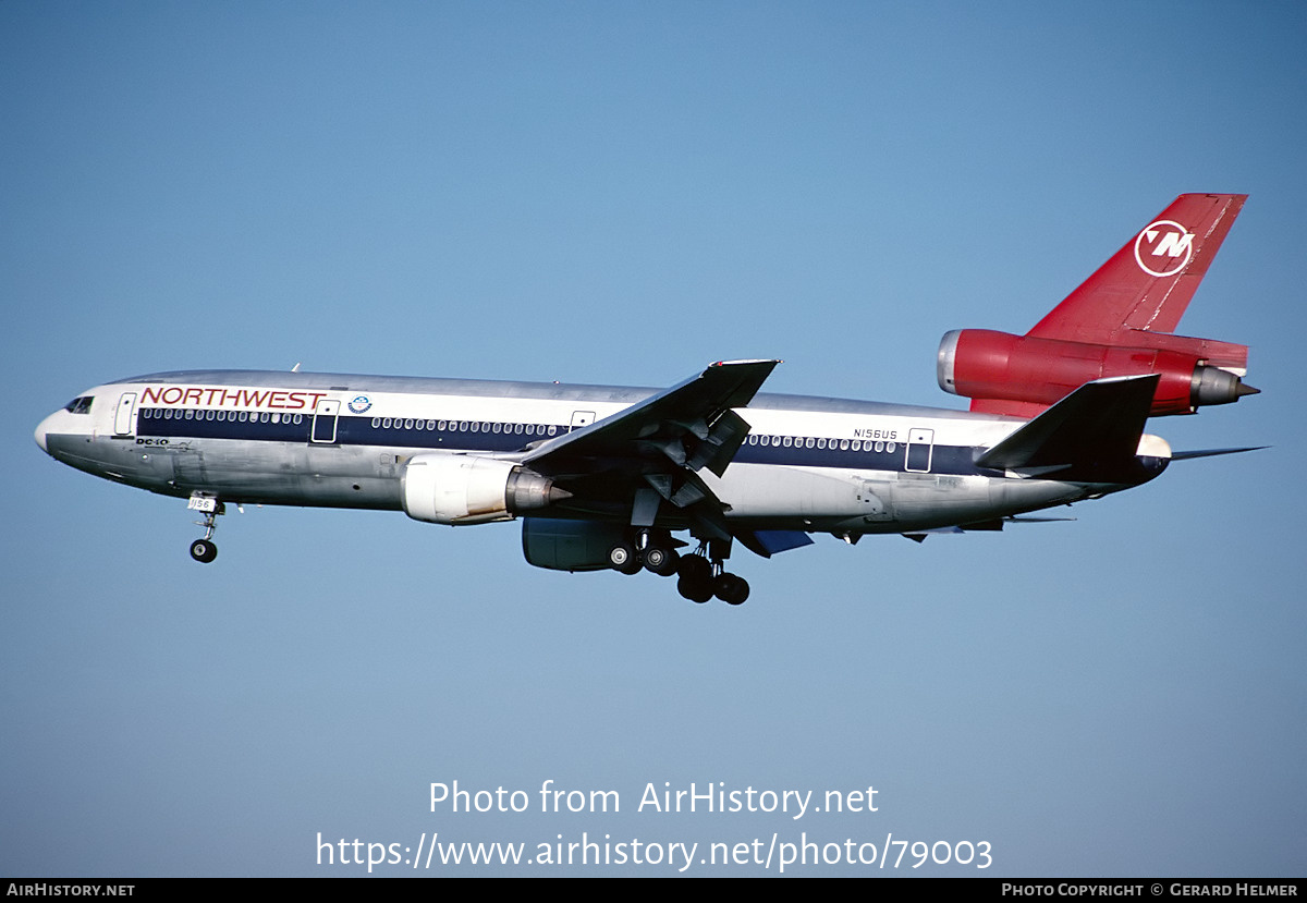 Aircraft Photo of N156US | McDonnell Douglas DC-10-40 | Northwest Airlines | AirHistory.net #79003