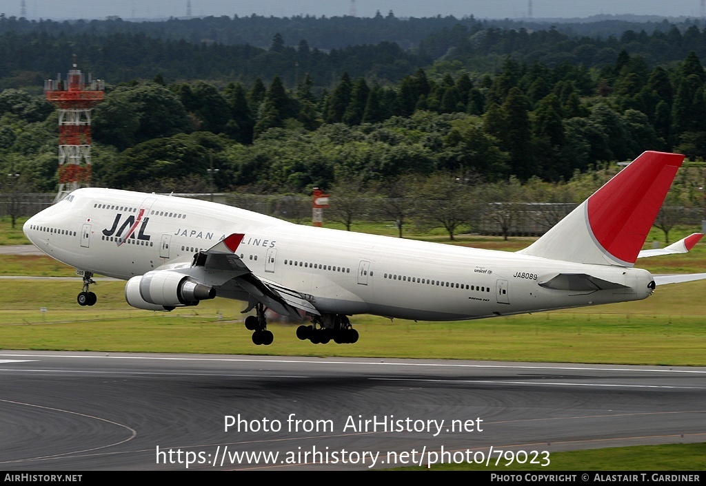 Aircraft Photo of JA8089 | Boeing 747-446 | Japan Airlines - JAL | AirHistory.net #79023