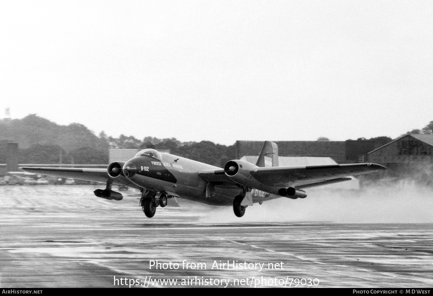 Aircraft Photo Of B-102 | English Electric Canberra B62 | Argentina ...