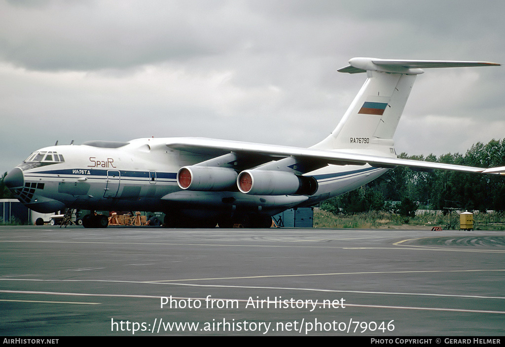 Aircraft Photo of RA-76790 | Ilyushin Il-76TD | SPAIR Air Transport Corporation | AirHistory.net #79046