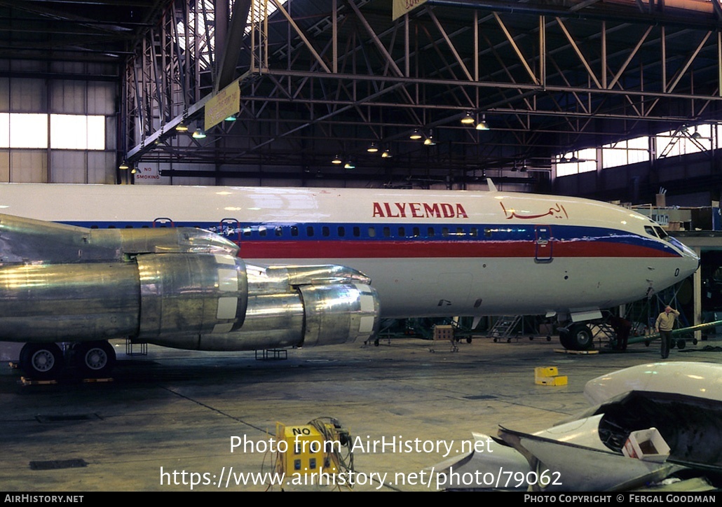 Aircraft Photo of 7O-ACO | Boeing 707-336C | Alyemda | AirHistory.net #79062