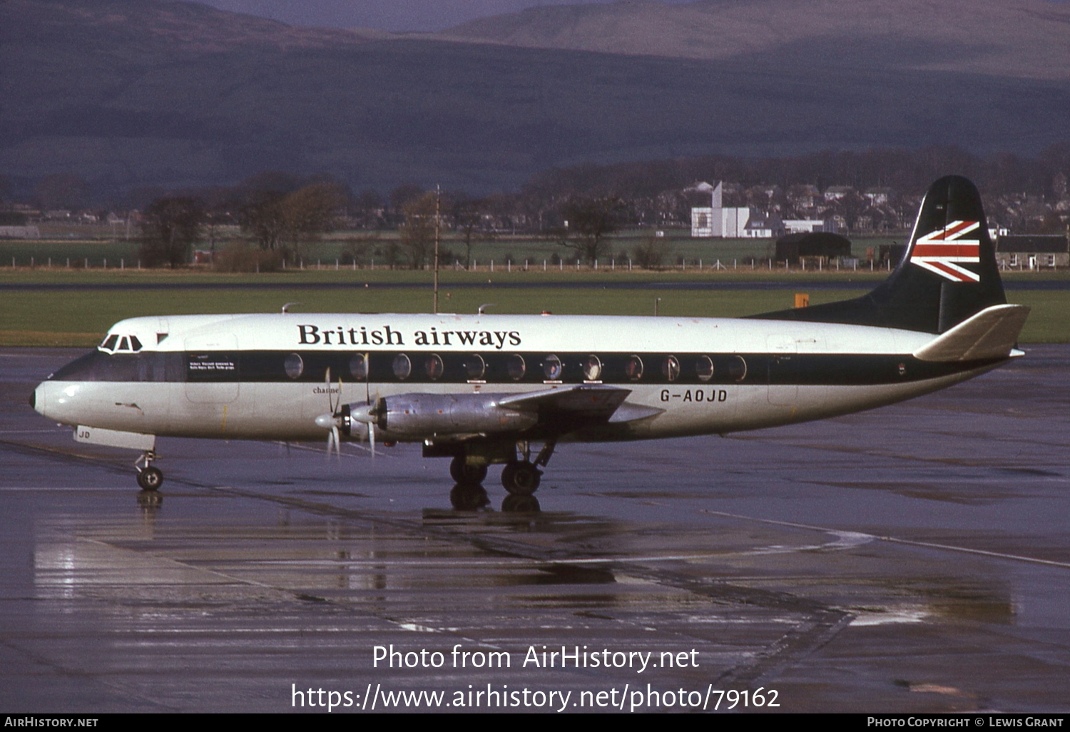 Aircraft Photo of G-AOJD | Vickers 802 Viscount | British Airways | AirHistory.net #79162