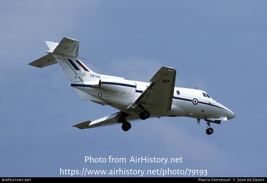 Aircraft Photo of XW788 | Hawker Siddeley HS-125 CC1A (HS-125-400B) | UK - Air Force | AirHistory.net #79193