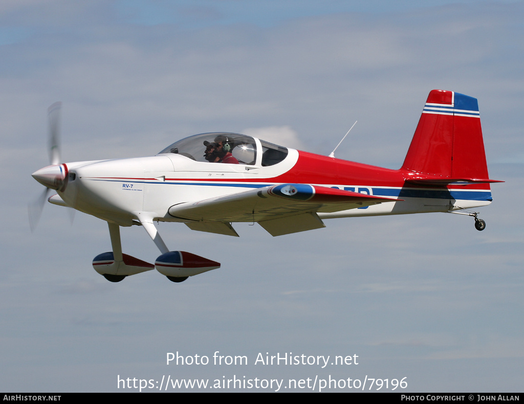 Aircraft Photo of G-CCZD | Van's RV-7 | AirHistory.net #79196