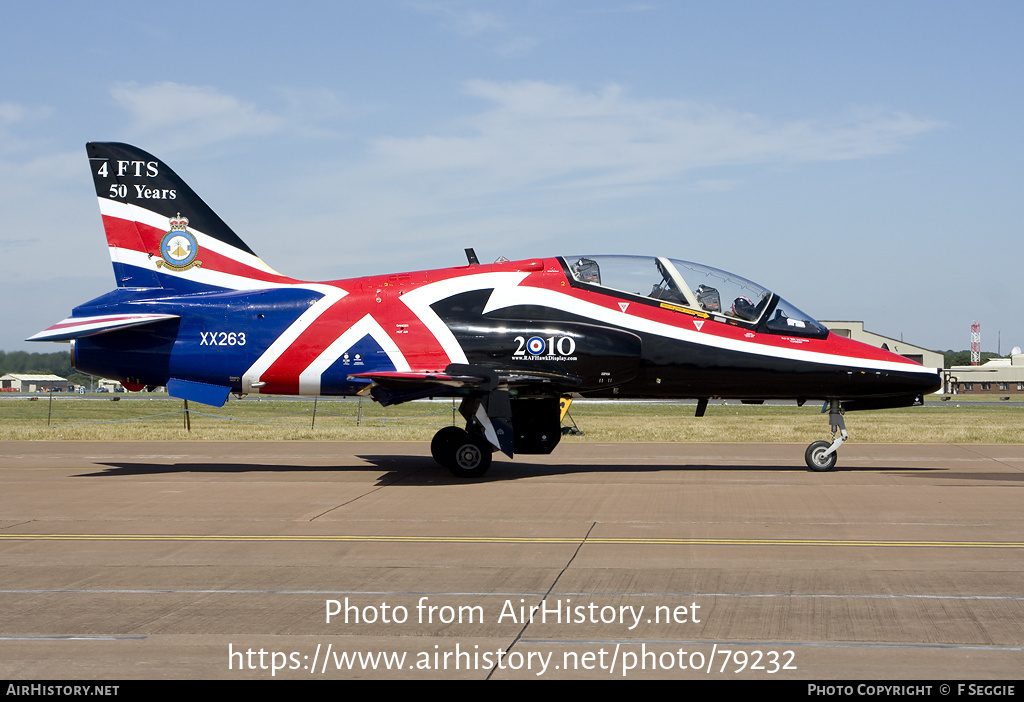 Aircraft Photo of XX263 | British Aerospace Hawk T1A | UK - Air Force | AirHistory.net #79232