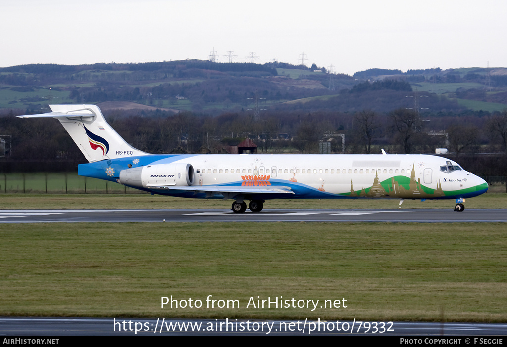 Aircraft Photo of HS-PGQ | Boeing 717-231 | Bangkok Airways | AirHistory.net #79332