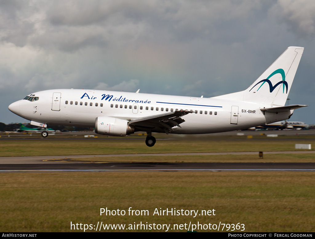 Aircraft Photo of SX-BHR | Boeing 737-5L9 | Air Méditerranée | AirHistory.net #79363