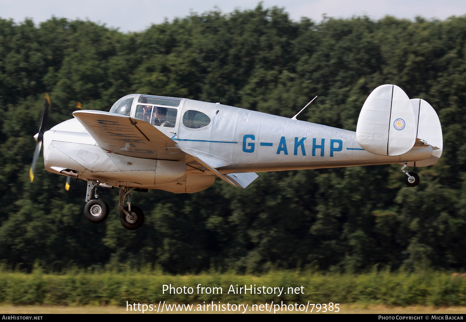 Aircraft Photo of G-AKHP | Miles M.65 Gemini 1A | AirHistory.net #79385