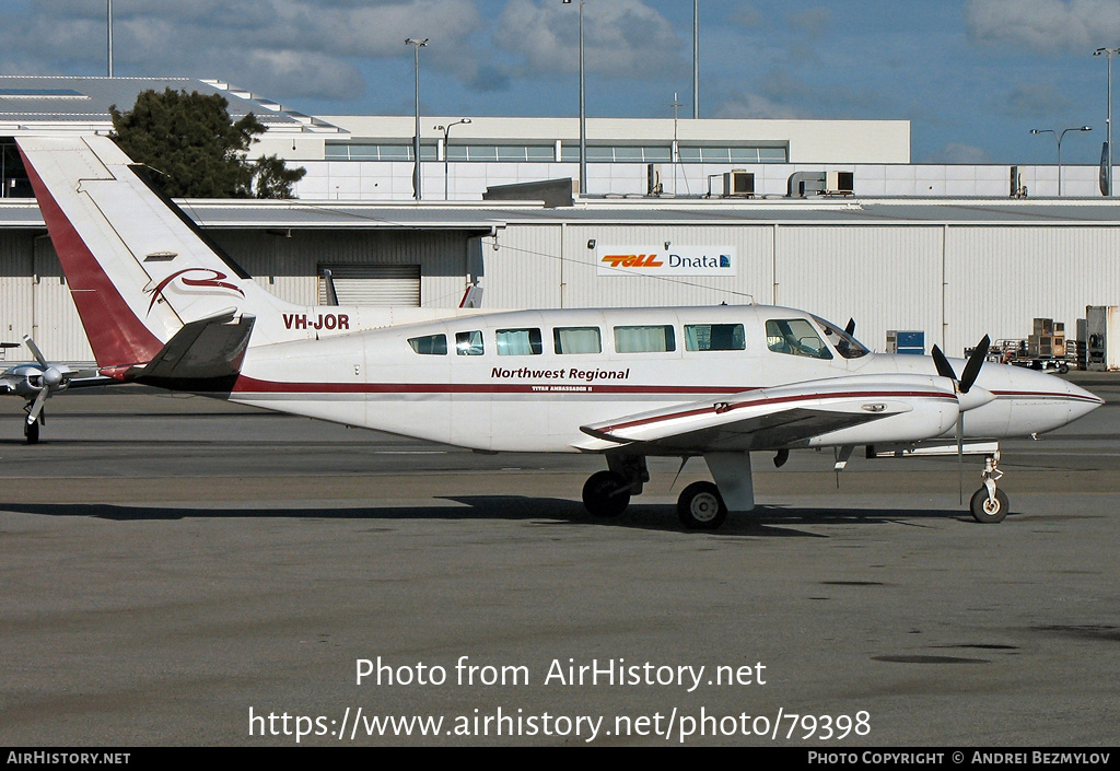 Aircraft Photo of VH-JOR | Cessna 404 Titan Ambassador II | Northwest Regional | AirHistory.net #79398