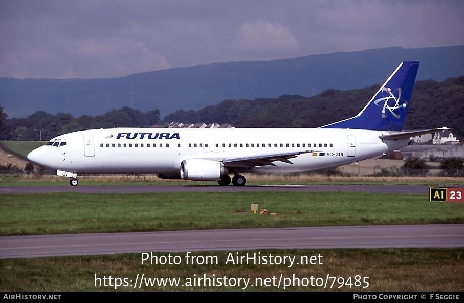 Aircraft Photo of EC-GUI | Boeing 737-4Y0 | Futura International Airways | AirHistory.net #79485