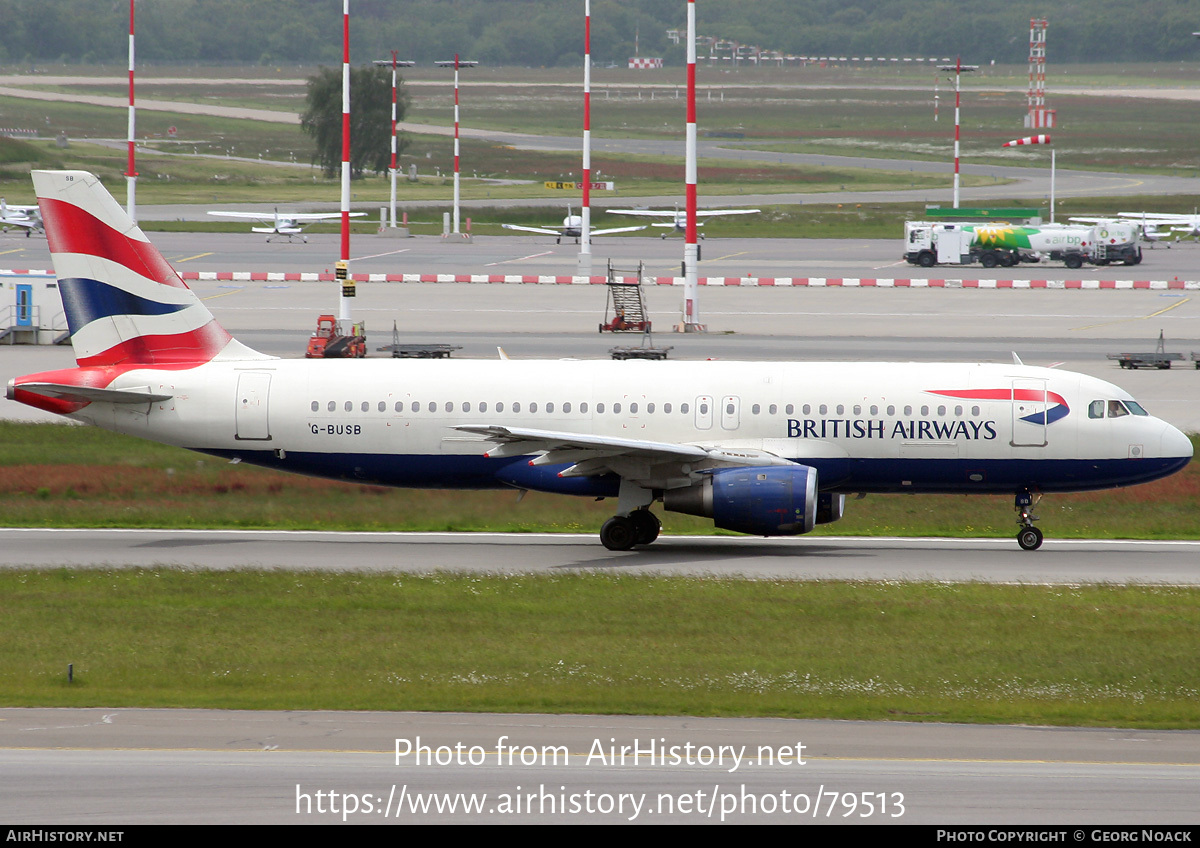 Aircraft Photo of G-BUSB | Airbus A320-111 | British Airways | AirHistory.net #79513