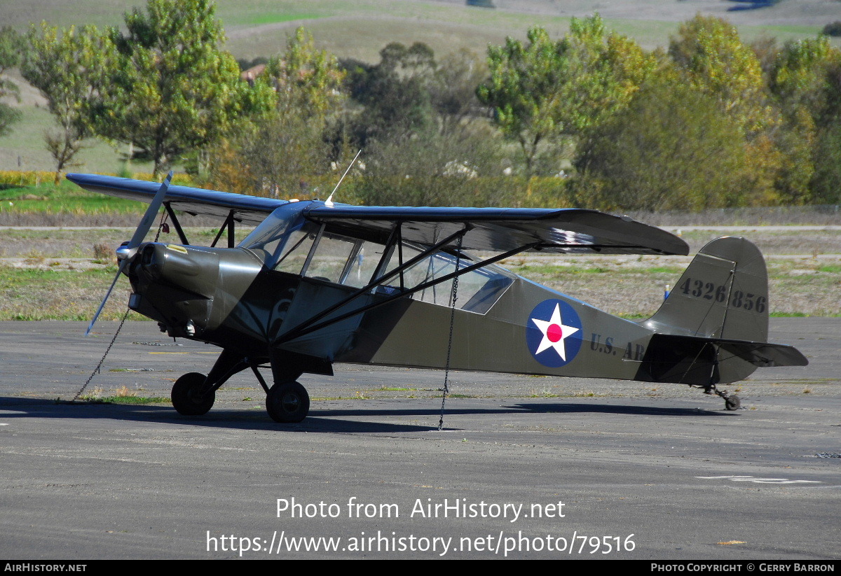 Aircraft Photo of N49176 / 4326856 | Aeronca O-58B Grasshopper | USA - Air Force | AirHistory.net #79516