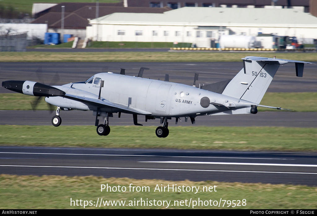 Aircraft Photo of 85-0153 / 50153 | Beech RC-12K Huron (A200CT) | USA - Army | AirHistory.net #79528