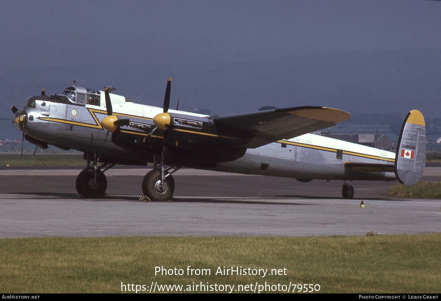 Aircraft Photo of G-BCOH | Avro 683 Lancaster Mk10AR | AirHistory.net #79550