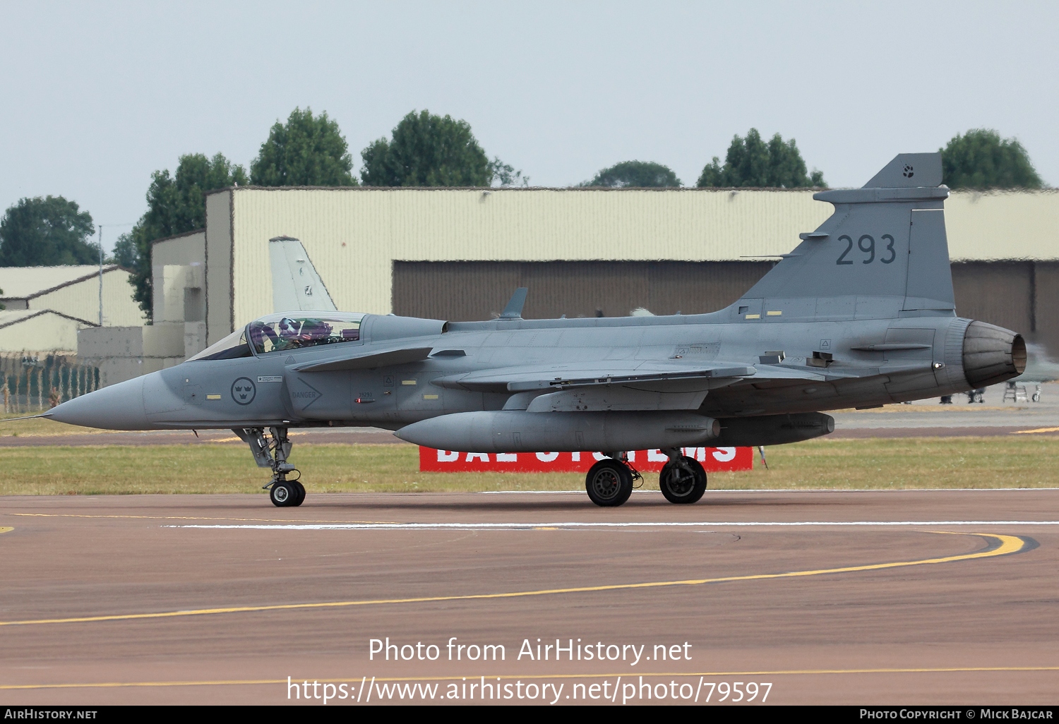 Aircraft Photo of 39293 | Saab JAS 39C Gripen | Sweden - Air Force | AirHistory.net #79597