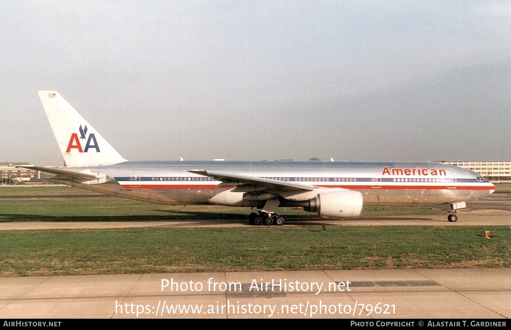 Aircraft Photo of N775AN | Boeing 777-223/ER | American Airlines | AirHistory.net #79621