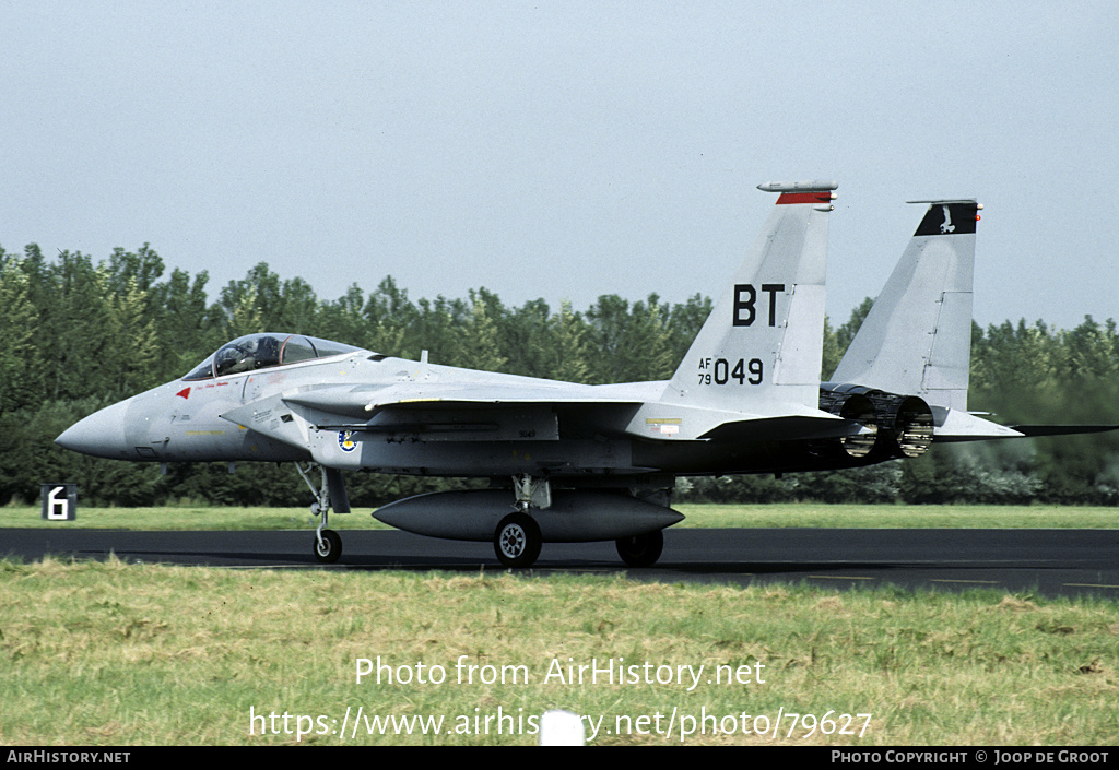 Aircraft Photo of 79-0049 / AF79-049 | McDonnell Douglas F-15C Eagle | USA - Air Force | AirHistory.net #79627