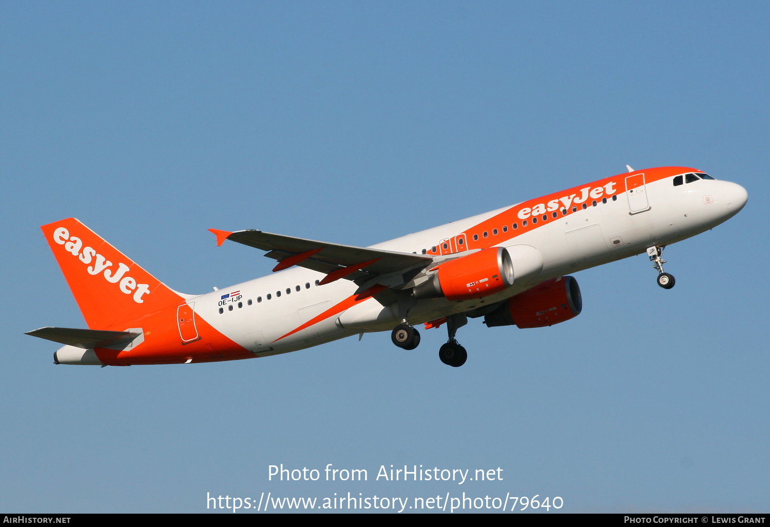 Aircraft Photo of OE-IJP | Airbus A320-214 | EasyJet | AirHistory.net #79640