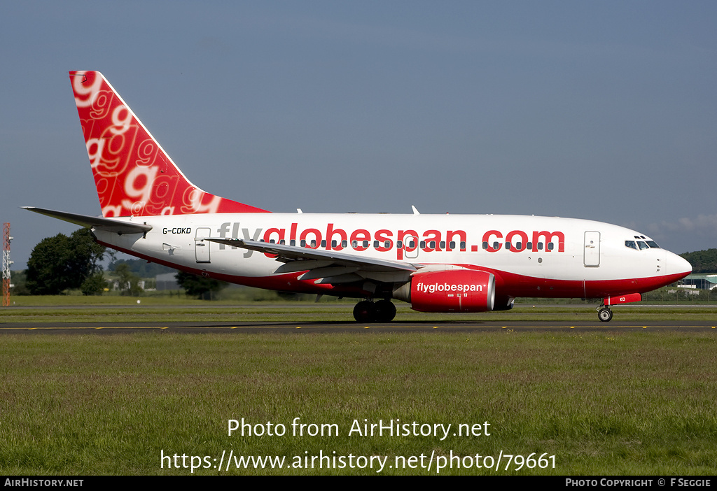 Aircraft Photo of G-CDKD | Boeing 737-683 | Flyglobespan | AirHistory.net #79661