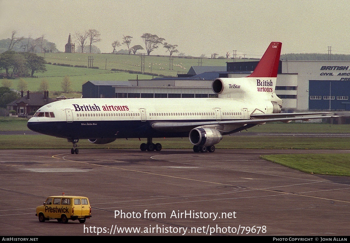 Aircraft Photo of G-BEAM | Lockheed L-1011-385-1 TriStar 50 | British Airtours | AirHistory.net #79678